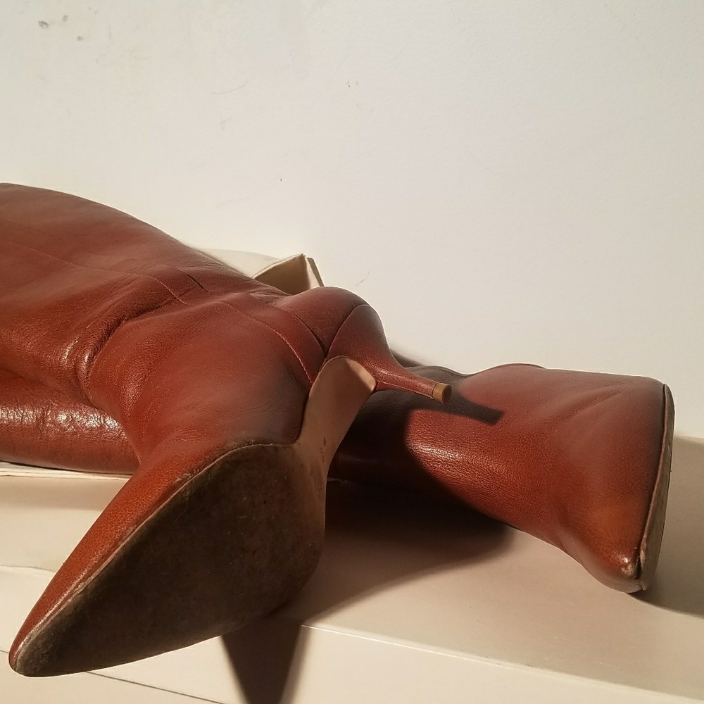 Randall Loeffler tall leather boots